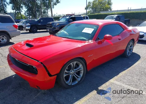 2020 Dodge Challenger R/T из США, поврежденный, VIN 2C3CDZBT0LH130877